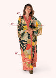 Exotic Leaves - Long Kimono