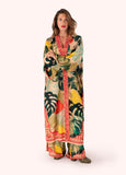 Exotic Leaves - Long Kimono