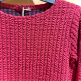 3/4 Sleeve Mara Textured Tee