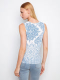 Twist Front Cotton Slub Tank