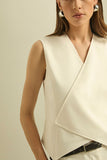 Raja Seamed Sleeveless Blouse