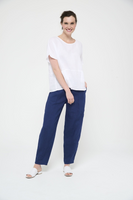 Alexis Indigo Linen Trouser