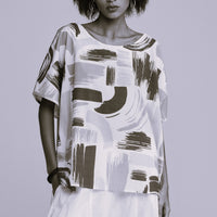 Lumina Oversize Cotton Top