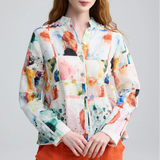 Avelia Painterly Shirt Jacket