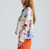 Avelia Painterly Shirt Jacket