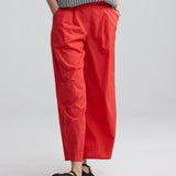 Elinea Cotton Poplin Wide Leg Pant - 2 Colours