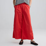 Elinea Cotton Poplin Wide Leg Pant - 2 Colours