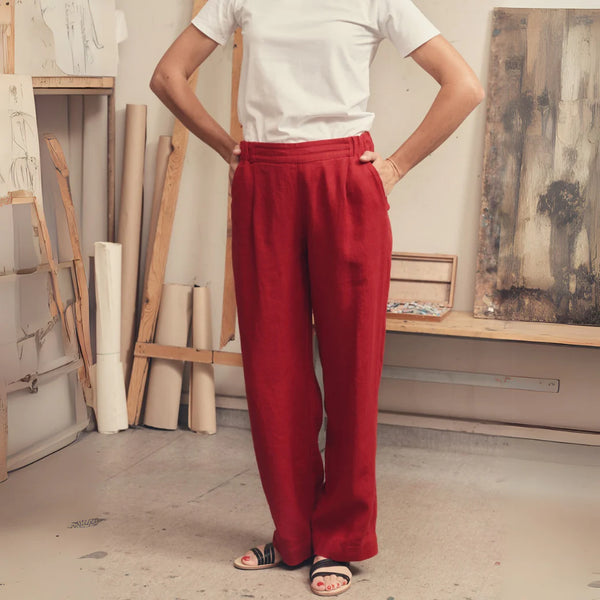 Lava Falls Linen Trousers