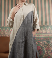 Shenna Shirt Dress (Only L, XL, + XXL Left)