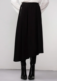 Asymmetrical Zipper Pocket Skirt
