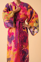 Oversized Blooms - Long Kimono