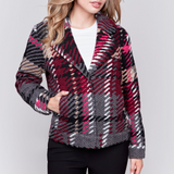 Shortie Wool Plaid Jacket