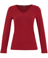 Super Soft Long Sleeve V-Neck - 2 Colours