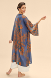 Denim Tapestry - Long Kimono