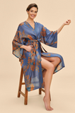 Denim Tapestry - Long Kimono