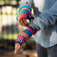 Fingerless Mittens - 7 Colours