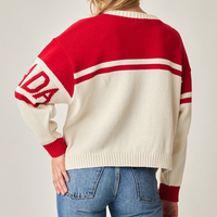 Canada Oversize Shorty Knit Sweatshirt - 2 Colours Available