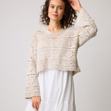 Prescott Shorty - Taupe Tweed Mix