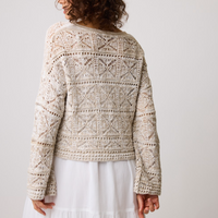 Prescott Shorty - Taupe Tweed Mix