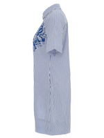 Blue Lotus Cotton Dress