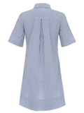 Blue Lotus Cotton Dress