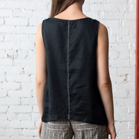 Hand Stitch Stay Centered Tank - 2 Colours