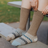 Fusion Slouch Socks - Driftwood