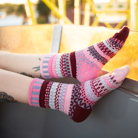 Crew Socks - Alpenrose