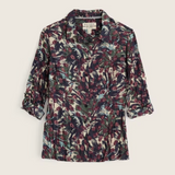 Larissa Shirt - Inky Seedheads Aran