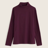 Organic Cotton Landing Top - Dark Hellebore