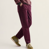 Crackington Tapered Trousers - Dark Hellebore