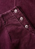 Crackington Tapered Trousers - Dark Hellebore