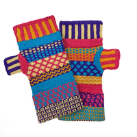 Fingerless Mittens - 7 Colours