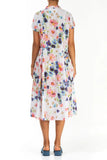 Primrose Button Front Linen Dress
