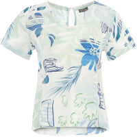 City Garden Linen Top