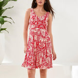 Sangria Jersey Dress
