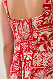 Sangria Jersey Dress