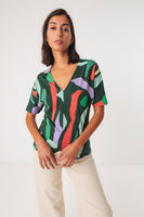 Alode Abstract Print Tee