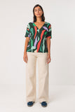 Alode Abstract Print Tee