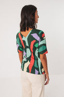 Alode Abstract Print Tee