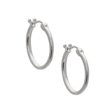 Leo 15mm Hoops - Gold & Silver