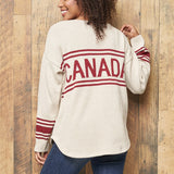 Canadiana Eco Cotton Hockey Sweater - 2 Colours Available