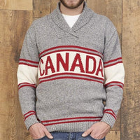 Canadiana EcoCotton Shawl Collar Men's Sweater