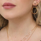 Lyonelle Earrings - Gold & Silver
