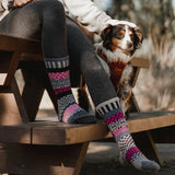 Crew Socks (Wool) - Aspen/Dogwood