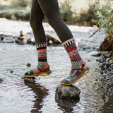 Crew Socks (Wool) - Aspen/Dogwood