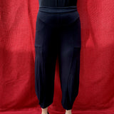 Flat Pleated Crop Lounge Pant (Only XS + XXL Left)