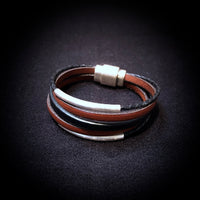 Multi Leather Boho Bracelet