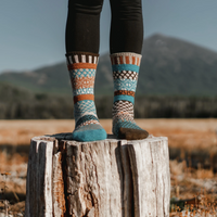 Crew Socks (Wool) - Walnut