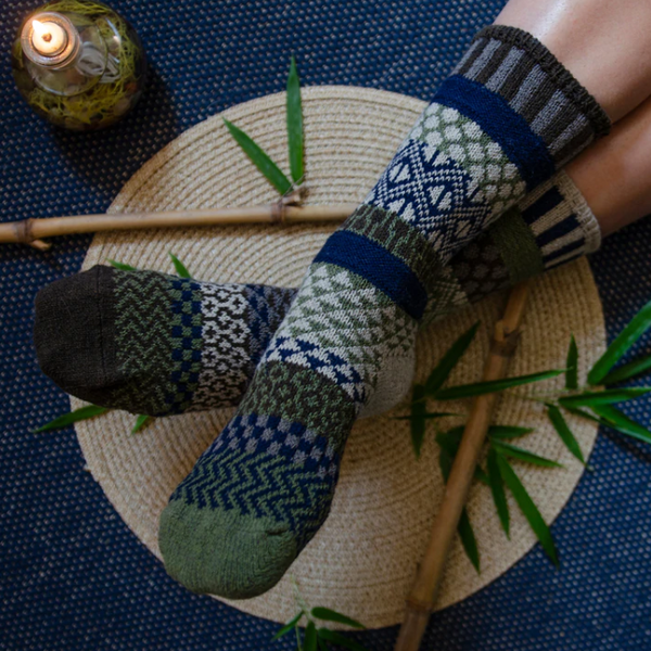 Crew Socks (Wool) - Bamboo